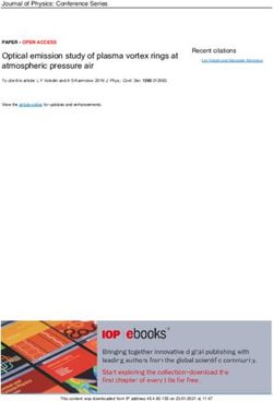 Optical emission study of plasma vortex rings at atmospheric pressure air - IOPscience