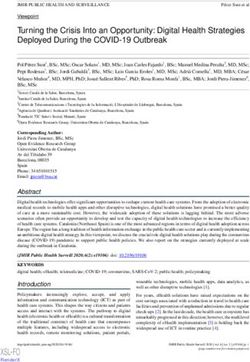 Turning the Crisis Into an Opportunity: Digital Health Strategies Deployed During the COVID-19 Outbreak