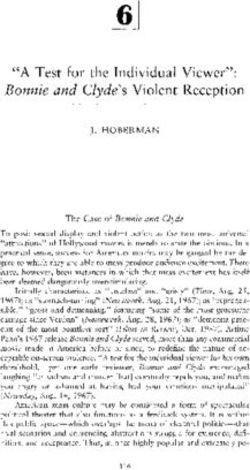 6 "A Test for the Individual Viewer": Bonnie and Clyde's Violent Reception