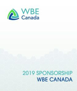 2019 SPONSORSHIP WBE CANADA