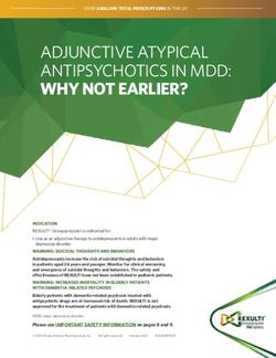ADJUNCTIVE ATYPICAL ANTIPSYCHOTICS IN MDD