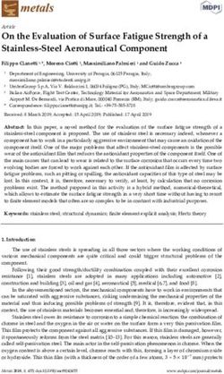 On the Evaluation of Surface Fatigue Strength of a Stainless-Steel Aeronautical Component - MDPI