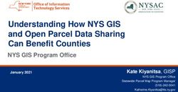 Understanding How NYS GIS and Open Parcel Data Sharing Can Benefit Counties - NYS GIS Program Office