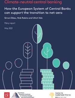 Climate-neutral central banking - How the European System of Central Banks can support the transition to net-zero - LSE