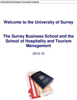 Welcome To The University Of Surrey The Surrey Business School And The ...