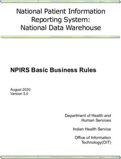 National Patient Information Reporting System: National Data Warehouse - NPIRS Basic Business Rules - Indian Health Service
