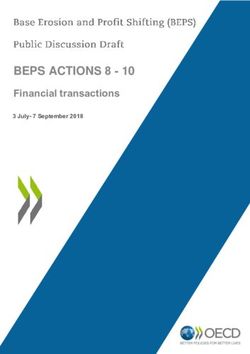 Financial transactions - BEPS ACTION S 8 - 10 3 July- 7 September 2018 - OECD.org