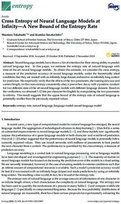 Cross Entropy of Neural Language Models at Infinity-A New Bound of the Entropy Rate - MDPI
