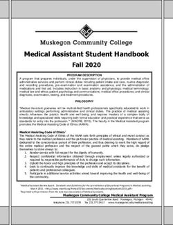 Medical Assistant Student Handbook Fall 2020 - Muskegon ...