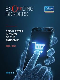 EX DING BORDERS CEE-17 RETAIL IN TIMES OF THE PANDEMIC 2020 / 2021 - Bitly