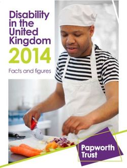 Disability in the United Kingdom - Facts and figures - British Association for ...