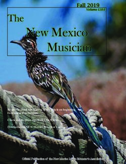 New Mexico Musician - New Mexico Music Educators