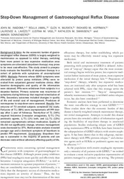 Step-Down Management of Gastroesophageal Reflux Disease