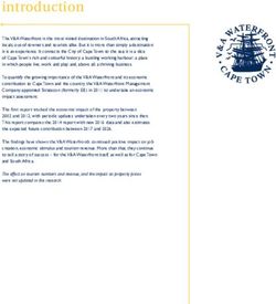 Introduction - V&A Waterfront