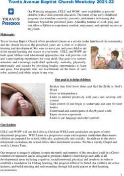 Travis Avenue Baptist Church Weekday 2021-22