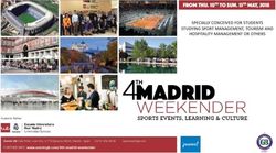 SPECIALLY CONCEIVED FOR STUDENTS STUDYING SPORT MANAGEMENT, TOURISM AND HOSPITALITY MANAGEMENT OR OTHERS - events gb