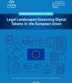 Legal Landscapes Governing Digital Tokens in the European Union - UNDERSTANDING DIGITAL TOKENS