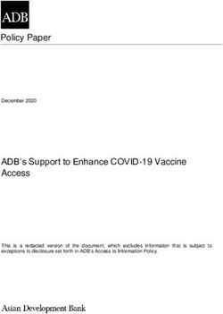 Policy Paper - ADB's Support to Enhance COVID-19 Vaccine Access - Asian ...