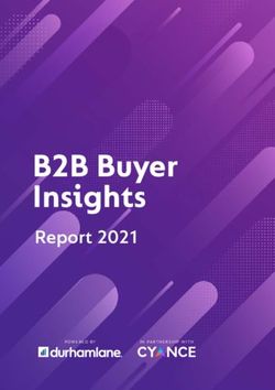B2B Buyer Insights Report 2021 - Bitly