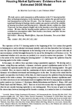 Housing Market Spillovers: Evidence from an Estimated DSGE Model