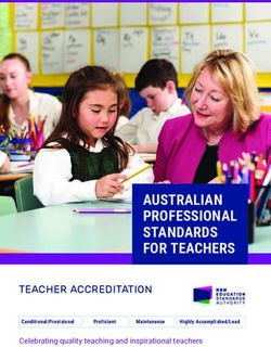 AUSTRALIAN PROFESSIONAL STANDARDS FOR TEACHERS - TEACHER ACCREDITATION Celebrating quality teaching and inspirational teachers - NESA