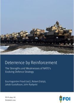 Deterrence By Reinforcement - The Strengths And Weaknesses Of NATO's ...