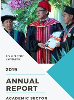 BENGUET STATE - Benguet State University