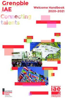 Welcome Handbook 2020-2021 - Grenoble IAE
