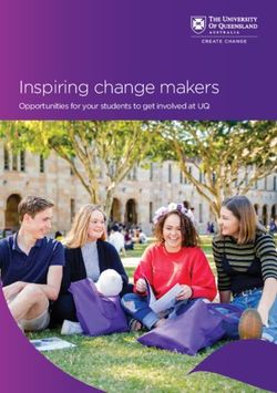 Inspiring change makers - Opportunities for your students to get involved at UQ - UQ Future Students