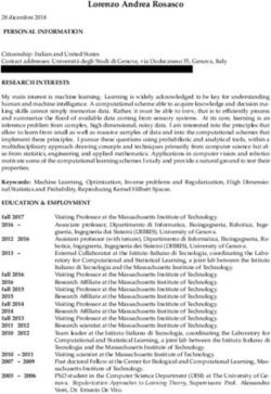 Lorenzo Andrea Rosasco - Università degli studi dell'Insubria