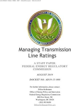 Managing Transmission Line Ratings - Federal Energy ...