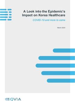 A Look into the Epidemic's Impact on Korea Healthcare - COVID-19 and more to come