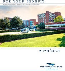 For your benefit - Cape Fear Valley Health