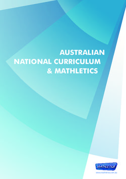 AUSTRALIAN NATIONAL CURRICULUM & MATHLETICS - www.mathletics.com.au