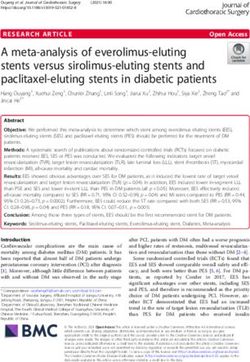 A meta-analysis of everolimus-eluting stents versus sirolimus-eluting stents and paclitaxel-eluting stents in diabetic patients - Journal of ...