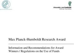 Max Planck-Humboldt Research Award - Information and Recommendations for Award Winners / Regulations on the Use of Funds