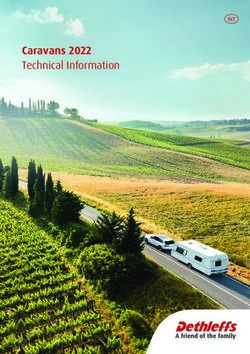 Caravans 2022 Technical Information - INT - Dethleffs