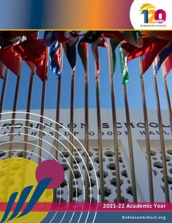 2021-22 Academic Year - Robinson School