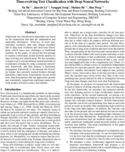 Time-evolving Text Classification with Deep Neural Networks - hkust cse