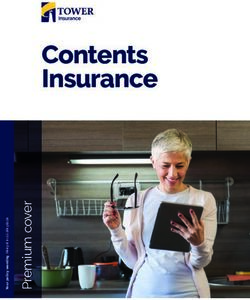 CONTENTS INSURANCE - WRITEMARK