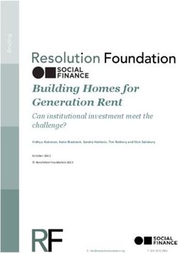 Building Homes for Generation Rent - Can institutional investment meet the challenge?