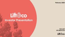 Investor Presentation - February 2020 - TSXV:LIFT OTCQB:LFCOF