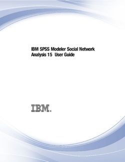 IBM SPSS Modeler Social Network Analysis 15 User Guide