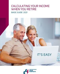 IT'S EASY - CALCULATING YOUR INCOME WHEN YOU RETIRE BASIC GUIDE 2021 - CCQ