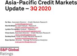 Asia-Pacific Credit Markets Update - 3Q 2020 - S&P Global