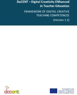 DOCENT - DIGITAL CREATIVITY ENHANCED IN TEACHER EDUCATION - FRAMEWORK OF DIGITAL CREATIVE TEACHING COMPETENCES (VERSION 1.2) - UNIVERSITAT DE ...