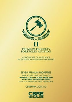 SEVEN PREMIUM PROPERTIES - TO BE SOLD BY PUBLIC AUCTION ON CBREPPPA.COM.AU - CBRE Melbourne