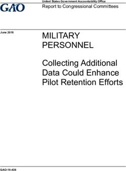 MILITARY PERSONNEL Collecting Additional Data Could Enhance Pilot Retention Efforts - Report to Congressional Committees