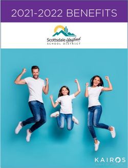 2021-2022 BENEFITS - Scottsdale Unified School District