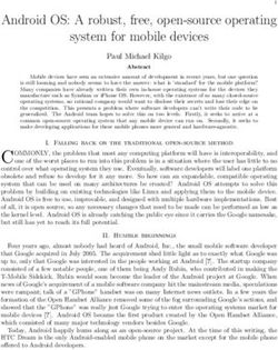 Android OS: A robust, free, open-source operating